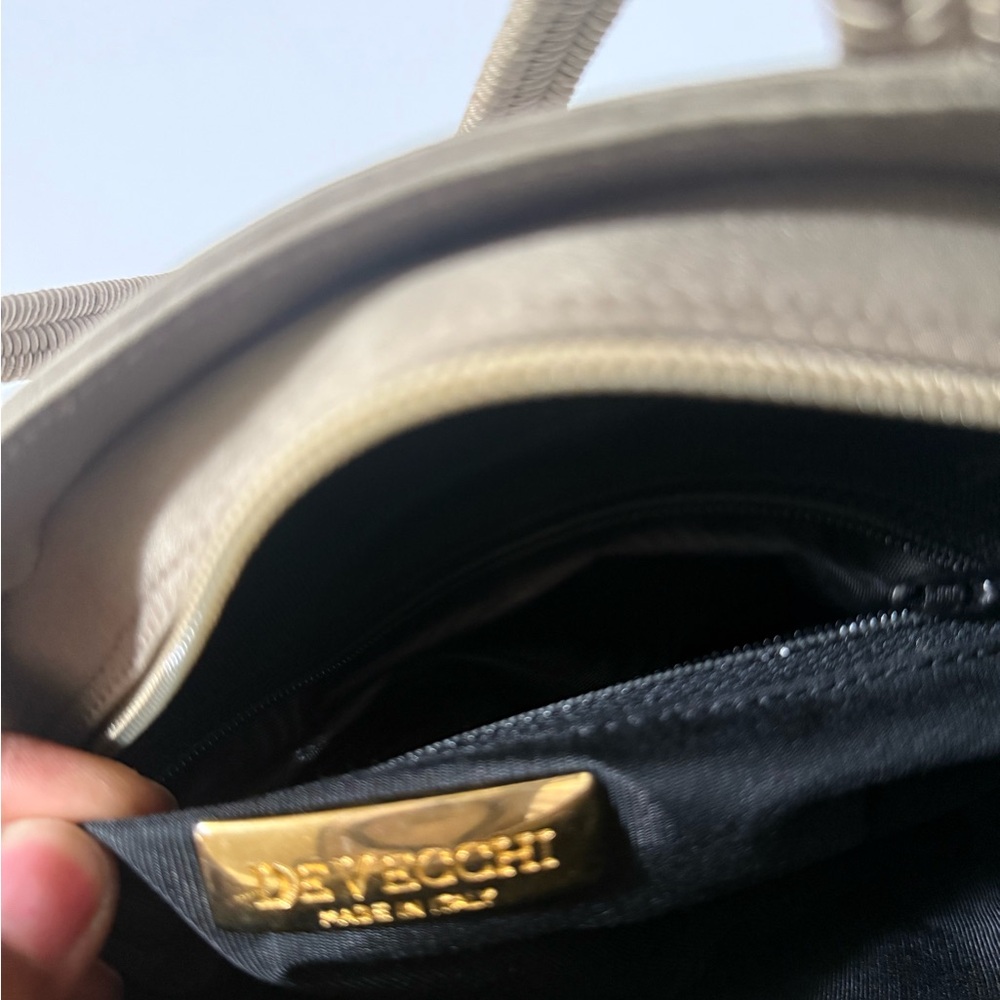 Beige De Vecchi Handbag